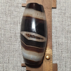 YM 109 Powerful Middle Eastern spiritualist Agate Bead Natural Eyes Yemeni Bead