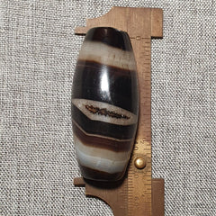 YM 109 Powerful Middle Eastern spiritualist Agate Bead Natural Eyes Yemeni Bead