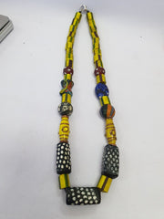 Vintage Trade Beads Beaded Necklace