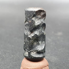 Babylonian Era Rare Ancient Old Mesopotamian Intaglio Cylinder Seal Bead