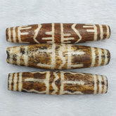 South Asian Burmese Pumtek Beads Late 20th C beads lot