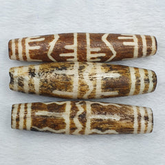 South Asian Burmese Pumtek Beads Late 20th C beads lot