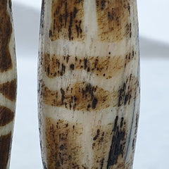 South Asian Burmese Pumtek Beads Late 20th C beads lot