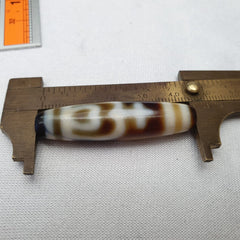 BEAUTIFUL ANCIENT INDO TIBETAN HIMALAYAN OLD AGATE BEAD Amulet