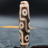 Tibetan Nepalese Himalayan Ancient Old Dzi Talisman nine eye Beads Amulet