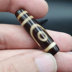 Himalayan Indo Tibetan Eyes Beads unique Patterns Dzi Amulet Beads