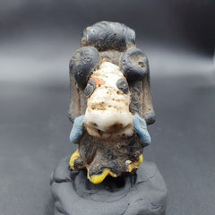 Large Ancient Mosaic Glass Animal Sheep head Bead pendant