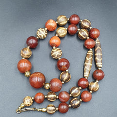 South East Asian Antiquities Ancient Agate Old Brumes Buddhain Pumtek Bead
