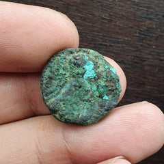 Bronze coin of Kushan emperor Vima Takto alias Soter Megas (80–90 CE) Ancient