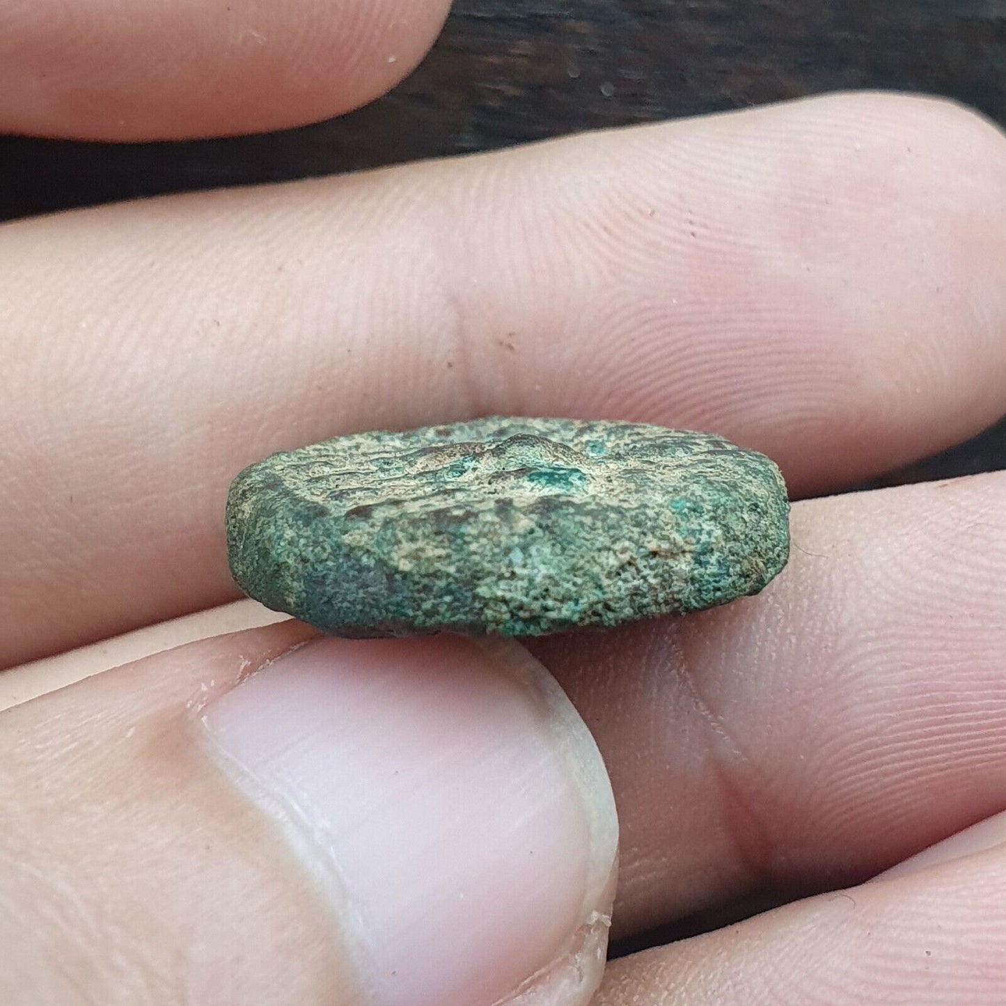 古代古董稀有希臘貴霜帝國銅幣(約公元 55-105 年)CNL#3
