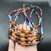 Vintage Handcrafted Old Glass beads Necklace