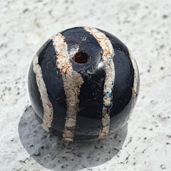 Rare Antique Tibetan Etched Agate Bead Decorated Carnelian Beads ETA-8