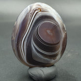 Vintage Himalayan Indo Tibetan Suleimani Carving Agate Amulet Bead #122