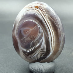 Vintage Himalayan Indo Tibetan Suleimani Carving Agate Amulet Bead #122