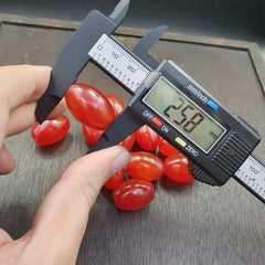 Cherry Red Very rare Himalayan indo Tibetan Agate carnelian Beads Lot 25mm