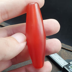 carnelian Antique Very rare Himalayan Tibetan Red Agate large Bead RD-4