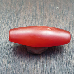 carnelian Antique Very rare Himalayan Tibetan Red Agate large Bead 53.5mm
