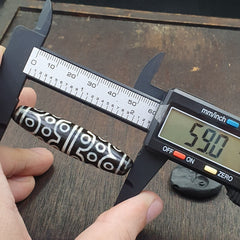 Tibetan 24 eyes dzi bead old amulet pure rare Pattern Tibet 24 eyed gzi pendant