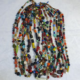 Lot 10 Strands vintage Glass beads Mix Color glass beads Necklaces 1 KG NEC -10