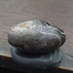 Suleimani Old Bead Pure Eyes Middle Eastern Agate Amulet Religious Antiquities