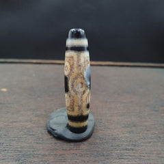 Tibetan Agate Eyes stone Dzi Bead Amulet