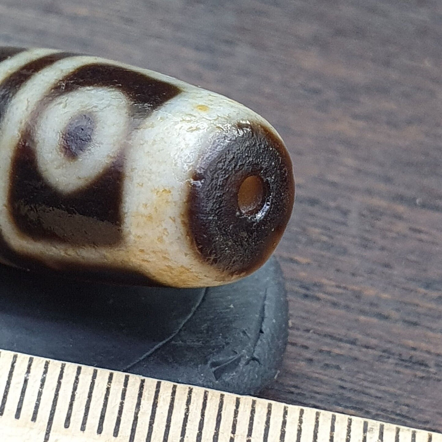 瑪瑙 老印度西藏瑪瑙 4 眼中眼瑪瑙石天珠裝飾珠護身符