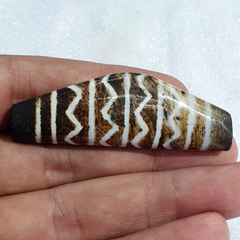 Vintage South Asian Burma Old Pumtek pyu beads Antique Stone bead Pendant -L5