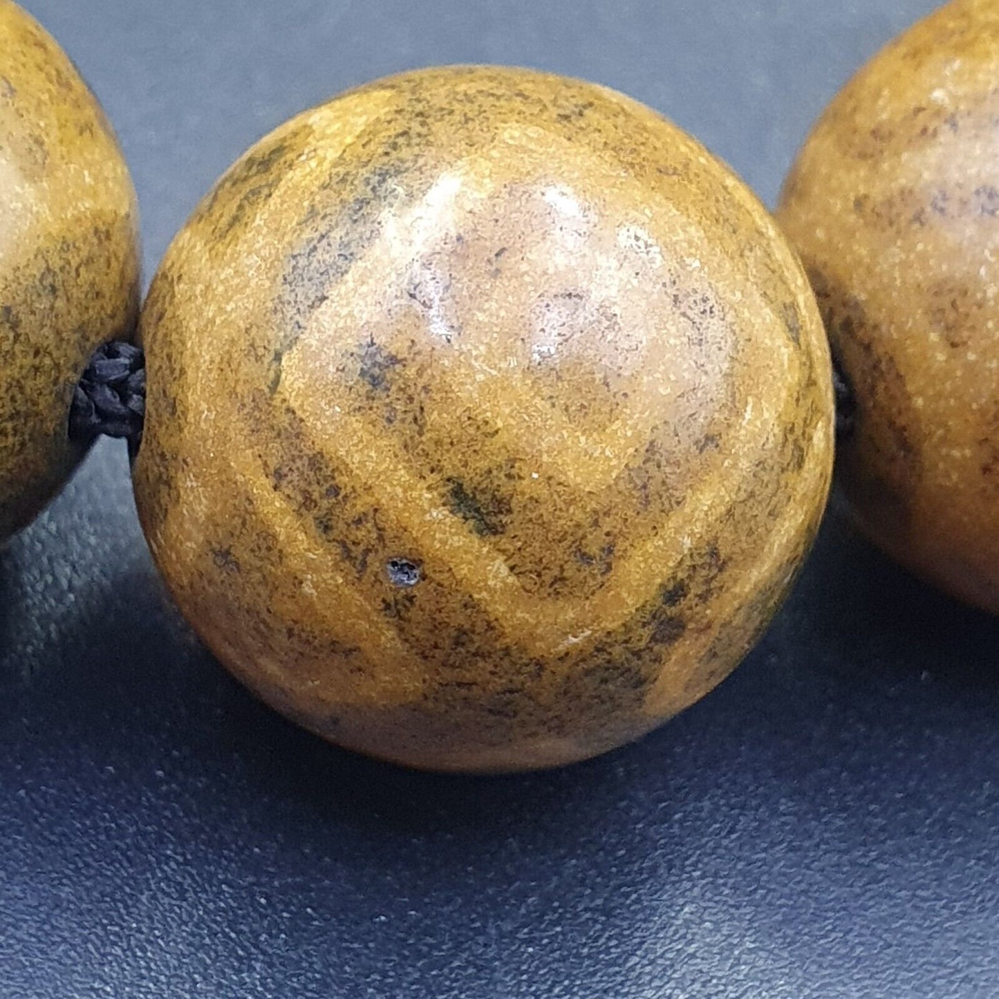 南亞緬甸古董 Pumtek Pyu 珠 20 - 22 毫米 批量 12 珠手鍊