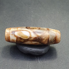 Tibetan Rusted Eyes Agate stone Dzi Bead Amulet BD-25-7