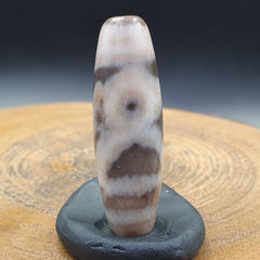 Tibetan Rusted Eyes Agate stone Dzi Bead Amulet BD-25-9