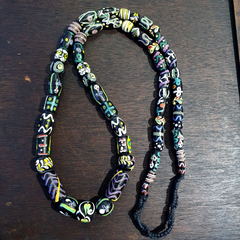 Vintage Fancy Venetian Style Trade Beads | African | LONG STRAND