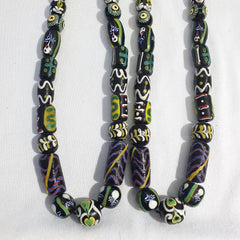 Vintage Fancy Venetian Style Trade Beads | African | LONG STRAND