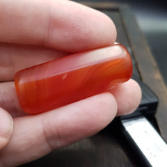 carnelian Vintage rare Himalayan Tibetan Red Agate large Bead C-RD-1