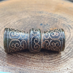 EARLY CHINESE Green JADE BEAD PENDANT  Haitian Jade certificate Provided-2459