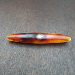Antique Yemeni Old Crystal Agate Middle Eastern yellow Agate Bead -35Y