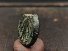 Bronze coin of Kushan emperor Vima Takto alias Soter Megas (80–90 CE) Ancient 4Y