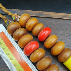 Moroccan Berber Necklace Handcrafted Amber Vintage Jewelry African Necklace M2