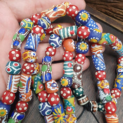 Vintage African Beads Collection Glass beads Necklace