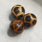 LoT 3 Antique Old PYU Culture Burmese SILKY PATINA PUMTEK Stripes Patterns