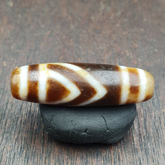 Tibetan bead old agate eyed ancient Style dzi pure amulet tibet eyes