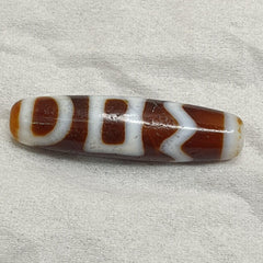 Tibetan Himalayan Sakor Dzi Agate stone Dzi Bead Amulet