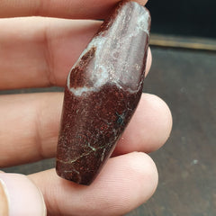 Rare Antique red Jasper Stone Bead From Himalayas #JSP-1