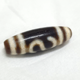 Nepalese Indo Tibetan Vintage Agate stone Dzi Amulet SHD-S