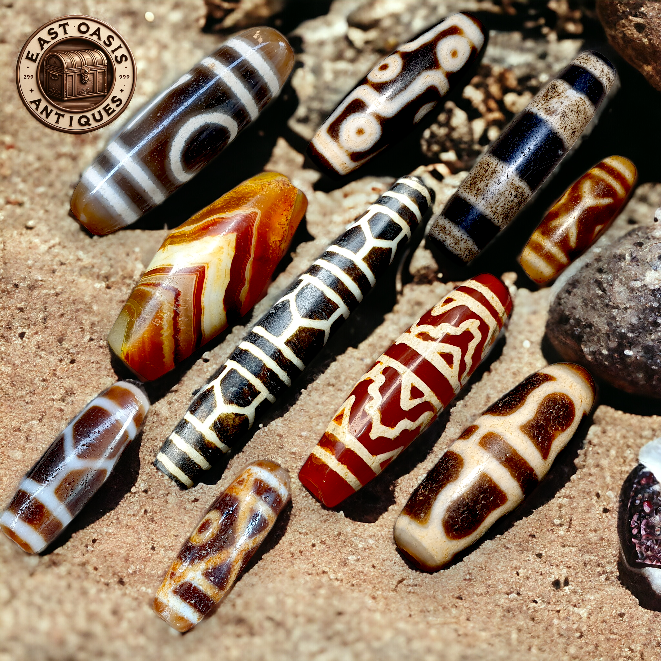 Dzi & Amulet Beads