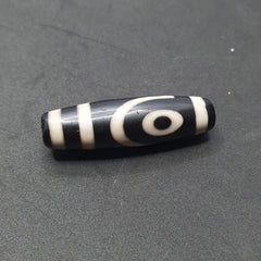 2 Eyes Tibetan Agate Dzi Bead Amulet