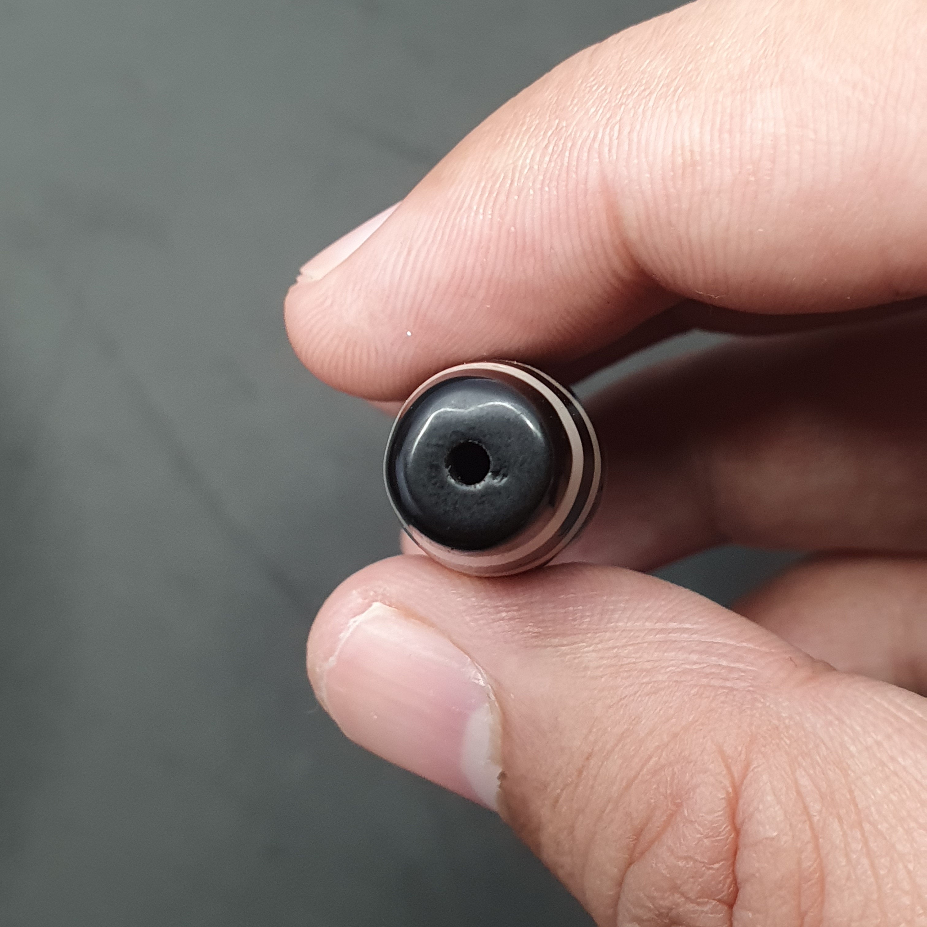 2 Eyes Tibetan Agate Dzi Bead Amulet