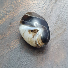 Vintage Himayalan Suliemani Rare Natural Eye Agate Bead