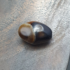 Vintage Himayalan Suliemani Rare Natural Eye Agate Bead