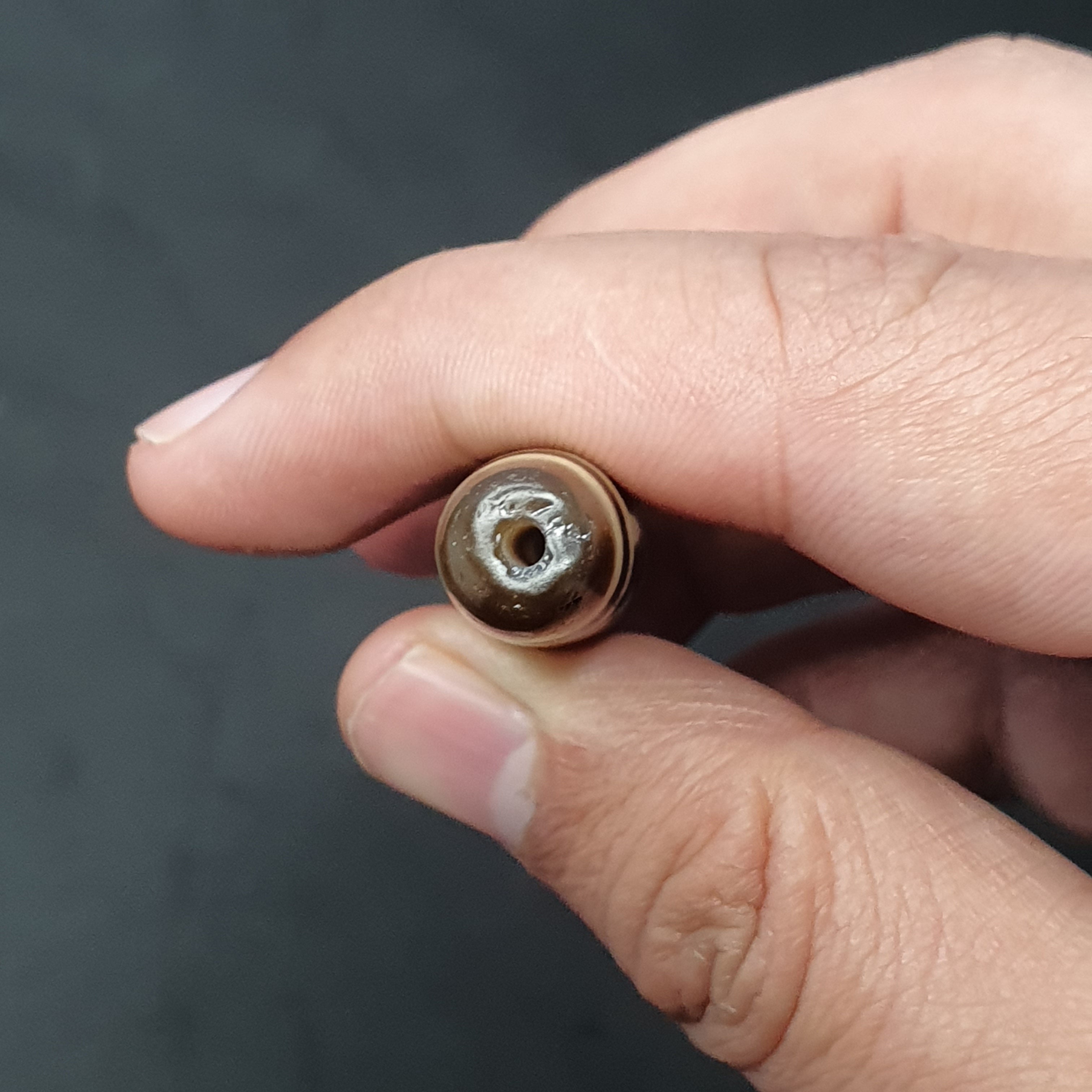 Vintage Tibetan 9 Eyes Agate Dzi Bead Amulet