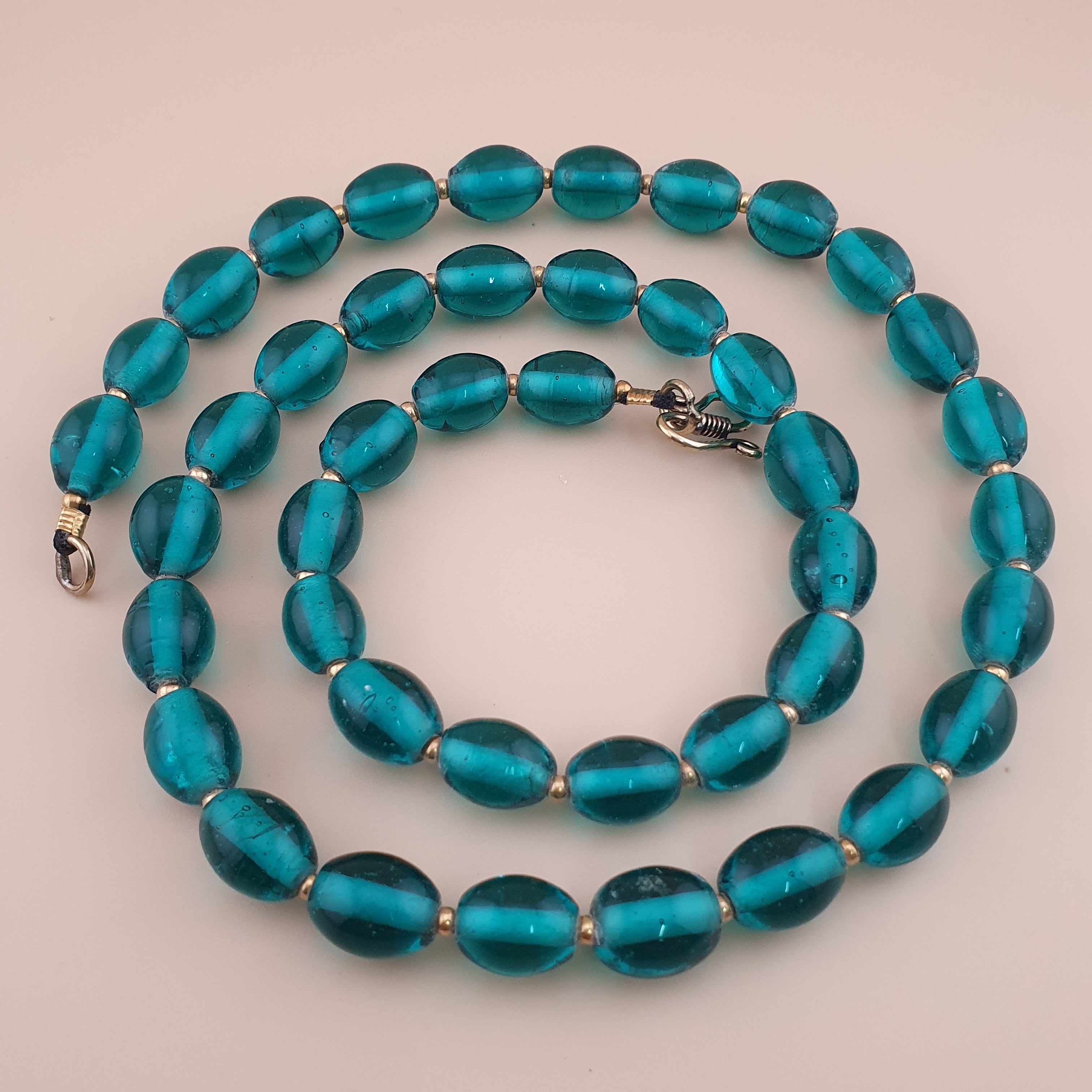 Vintage Light Green African Style Beautiful Beads Necklace